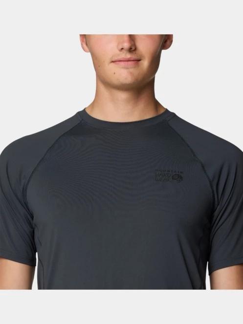 Mountain Hardwear Crater Lake Short Sleeve férfi rövid ujjú sport póló fekete színben 6