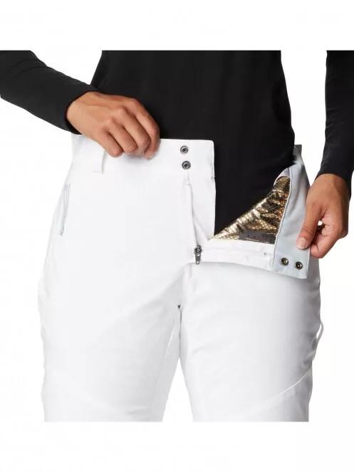 Columbia Backslope II Insulated Pant női síkabát fehér színben 7