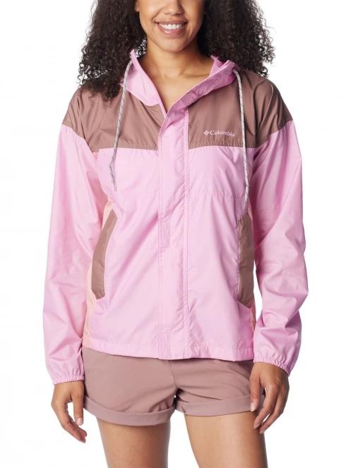 Columbia Flash Challenger Windbreaker női széldzseki rózsaszín színben 2