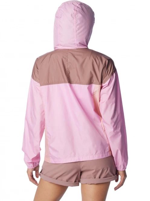 Columbia Flash Challenger Windbreaker női széldzseki rózsaszín színben 4