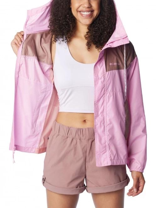 Columbia Flash Challenger Windbreaker női széldzseki rózsaszín színben 6