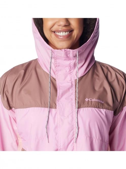 Columbia Flash Challenger Windbreaker női széldzseki rózsaszín színben 7