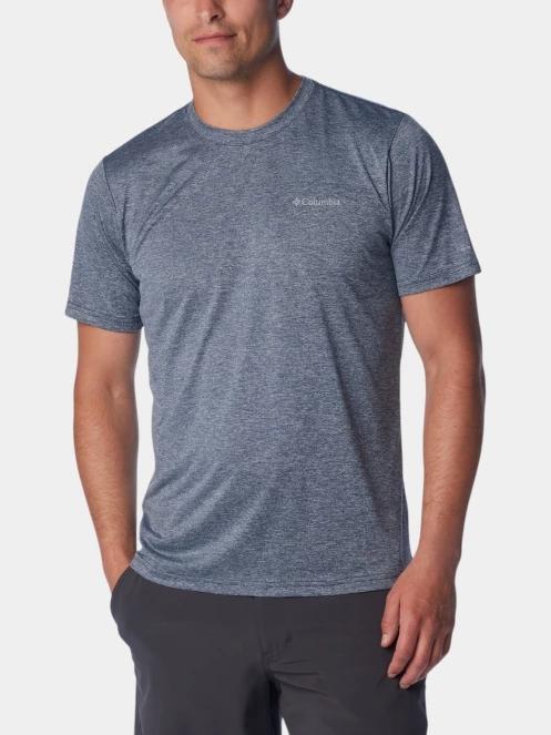 Columbia Columbia Hike Crew férfi rövid ujjú sport póló kék színben 2