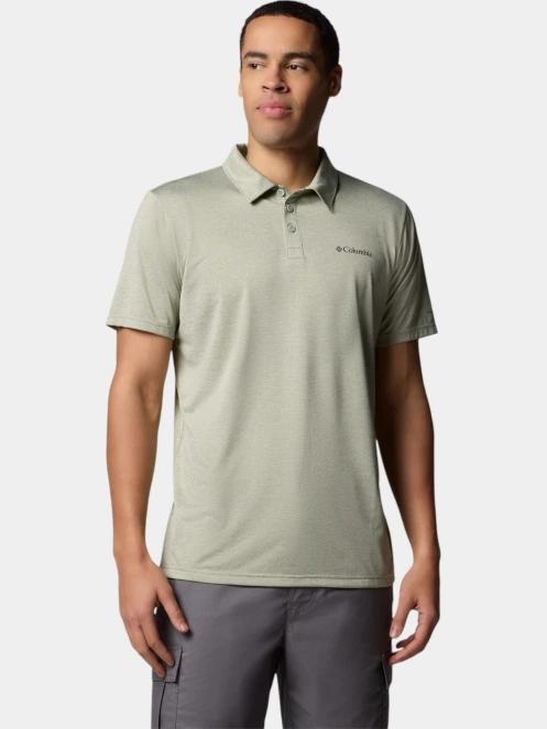 Columbia Columbia Hike Polo férfi galléros póló zöld színben 2
