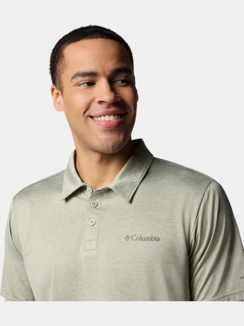 Columbia Columbia Hike Polo férfi galléros póló zöld színben 6