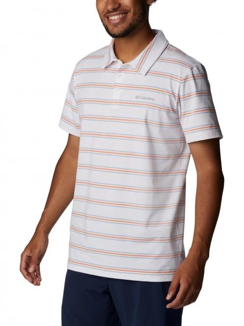 Columbia Sun Trek Polo férfi galléros póló fehér színben 5