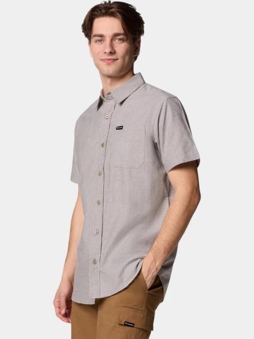 Columbia Rapid Rivers Novelty Short Sleeve Shirt férfi rövid ujjú ing zöld színben 3