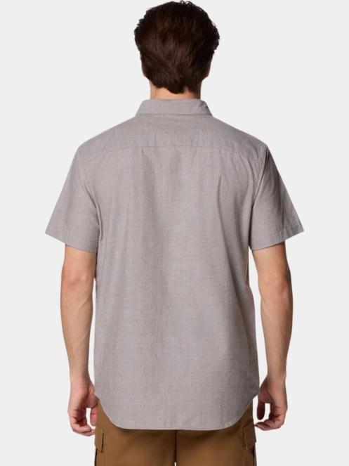 Columbia Rapid Rivers Novelty Short Sleeve Shirt férfi rövid ujjú ing zöld színben 4