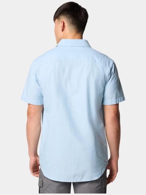 Columbia Rapid Rivers Novelty Short Sleeve Shirt férfi rövid ujjú ing kék színben 4