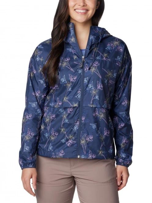 Columbia Alpine Chill Windbreaker női széldzseki kék színben 2