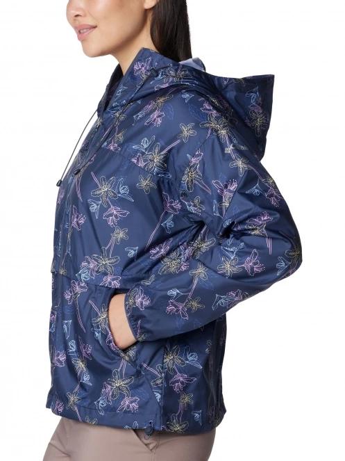 Columbia Alpine Chill Windbreaker női széldzseki kék színben 3