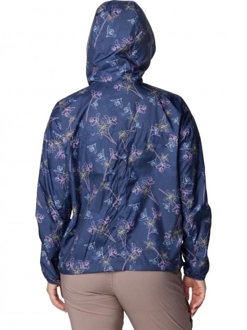 Columbia Alpine Chill Windbreaker női széldzseki kék színben 4