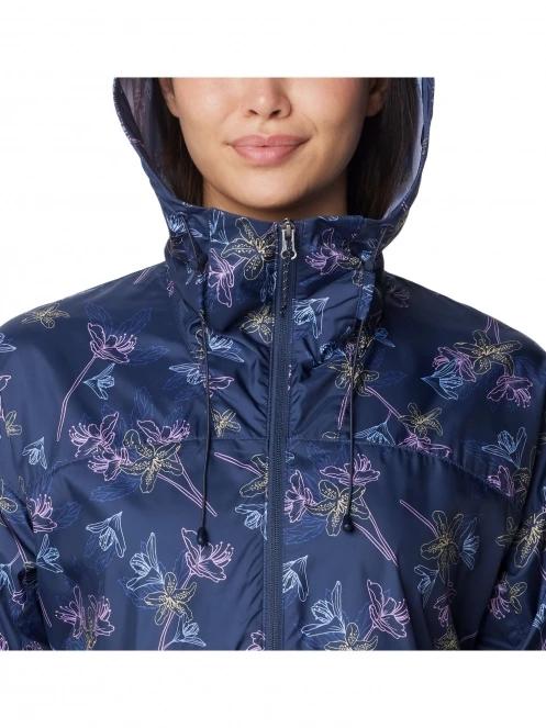 Columbia Alpine Chill Windbreaker női széldzseki kék színben 7