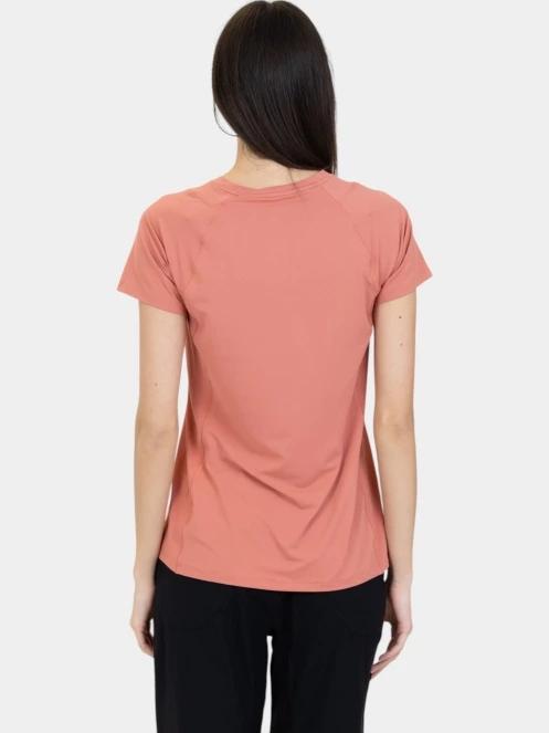 Mountain Hardwear Crater Lake Short Sleeve női rövid ujjú sport póló piros színben 4