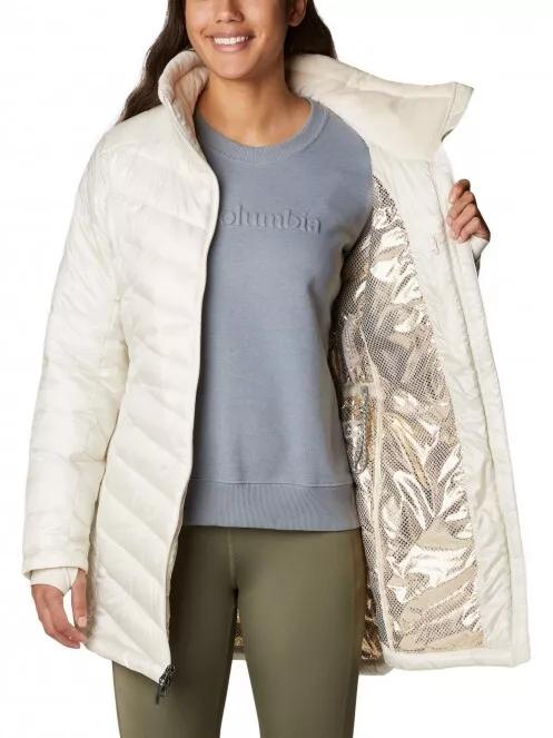 Columbia Joy Peak Novelty Jacket női télikabát homok színben 5