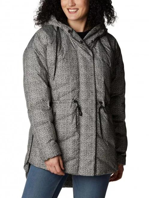 Columbia Icy Heights II Down Novelty Jacket női pehelykabát szürke színben 2