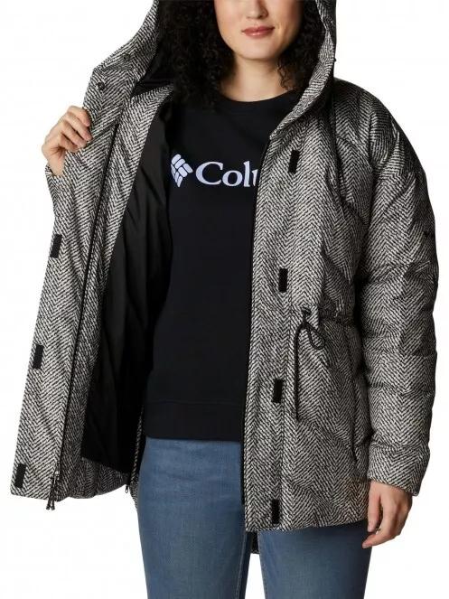 Columbia Icy Heights II Down Novelty Jacket női pehelykabát szürke színben 5