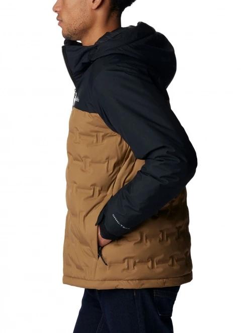 Columbia Grand Trek II Down Hooded Jacket férfi pehelykabát barna színben 3