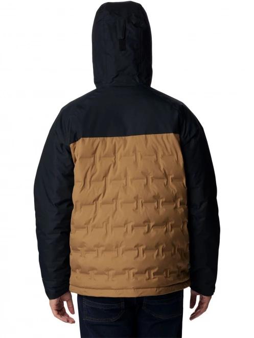 Columbia Grand Trek II Down Hooded Jacket férfi pehelykabát barna színben 4