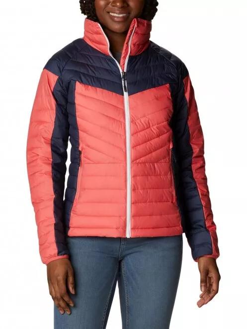 Columbia Powder Lite II Full Zip Jacket női utcai kabát rózsaszín színben 2