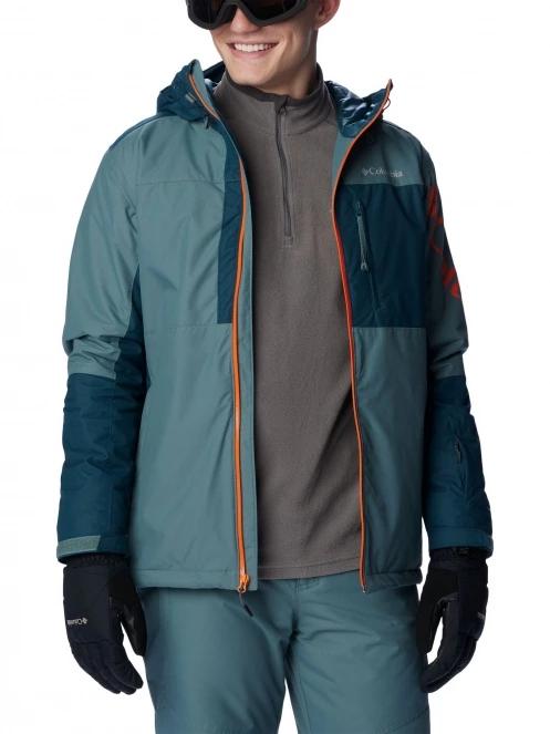 Columbia Timberturner II Jacket férfi síkabát zöld színben 5