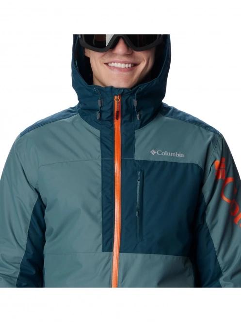 Columbia Timberturner II Jacket férfi síkabát zöld színben 7