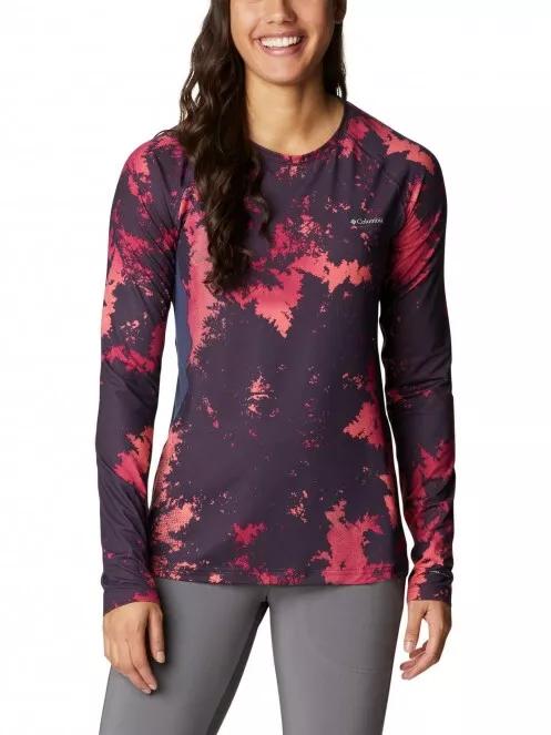 Columbia W Omni-Heat Infinity Knit LS Crew női aláöltöző felső kék színben 2