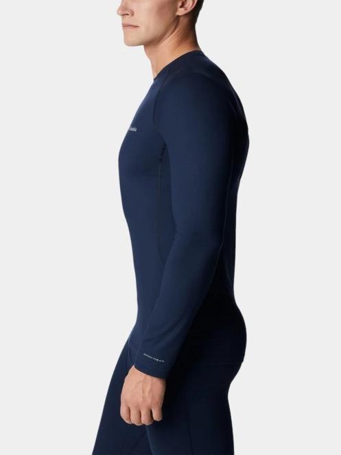 Columbia M Omni-Heat Infinity Knit LS Crew férfi aláöltöző felső kék színben 3
