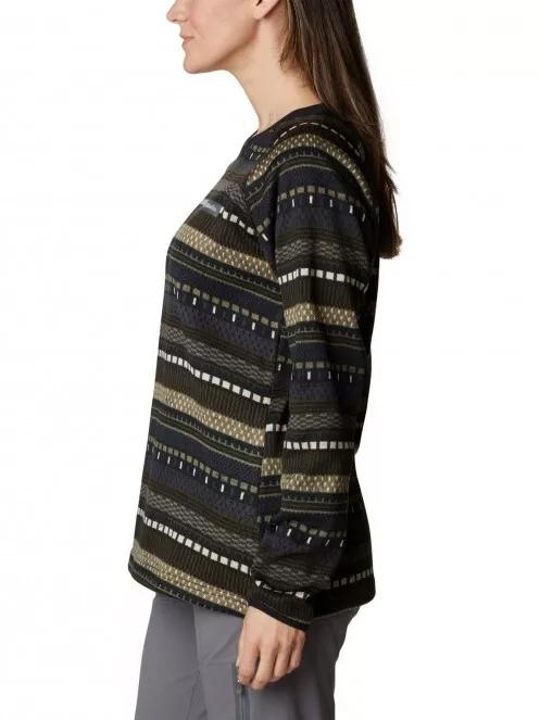 Columbia Sweater Weather Crew női pulóver fekete színben 4