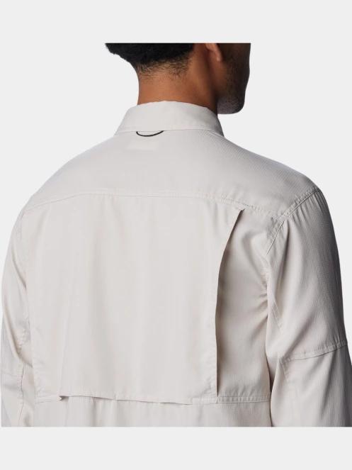 Columbia Silver Ridge Utility Lite Long Sleeve Shirt férfi túraing homok színben 7