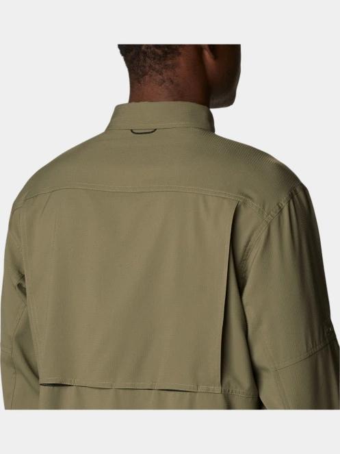 Columbia Silver Ridge Utility Lite Long Sleeve Shirt férfi túraing zöld színben 7