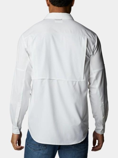 Columbia Silver Ridge Utility Lite Long Sleeve Shirt férfi hosszú ujjú túraing fehér színben 4