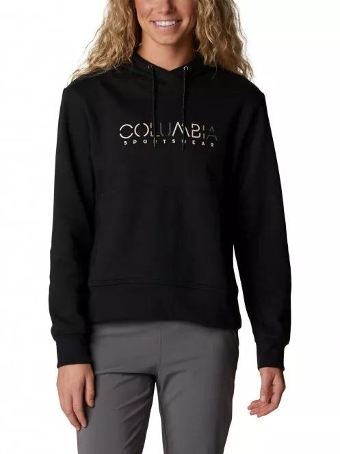 Columbia Columbia Lodge Hoodie női kapucnis pulóver fekete színben 2
