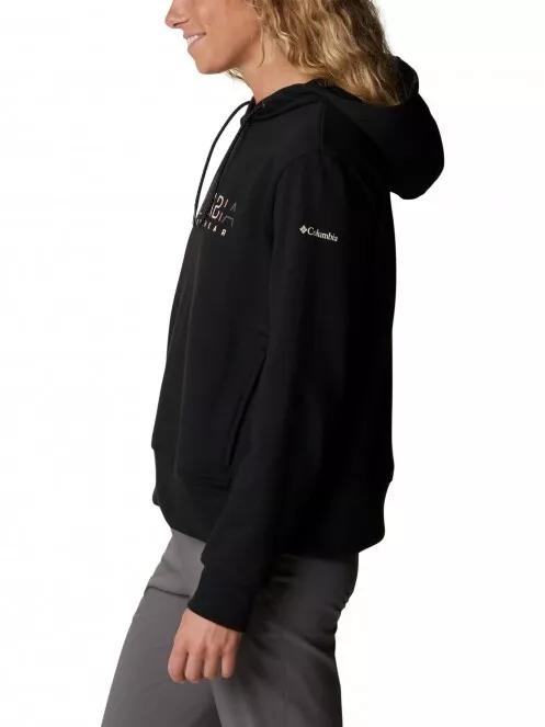 Columbia Columbia Lodge Hoodie női kapucnis pulóver fekete színben 4
