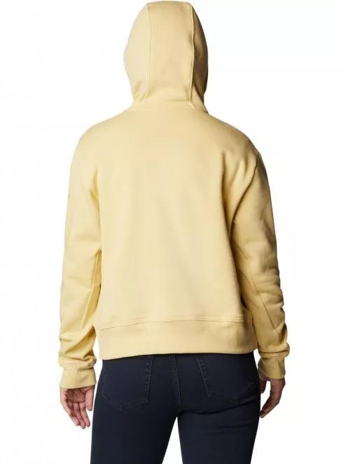 Columbia Columbia Lodge Hoodie női kapucnis pulóver sárga színben 3