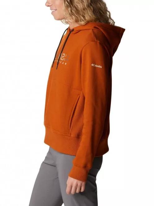 Columbia Columbia Lodge Hoodie női kapucnis pulóver narancssárga színben 4