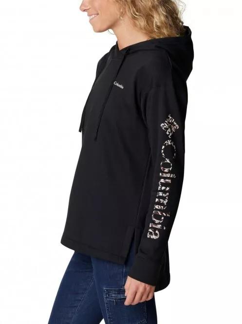 Columbia Columbia Trek Special Graphic Hoodie női kapucnis pulóver fekete színben 4