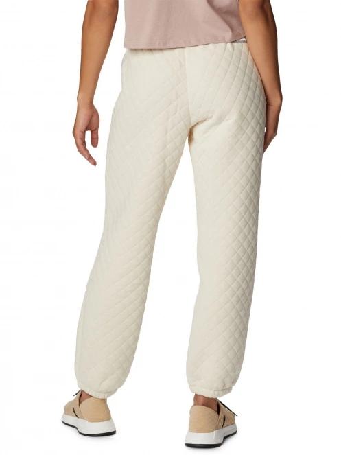 Columbia Columbia Lodge Quilted Jogger női tréning nadrág homok színben 4
