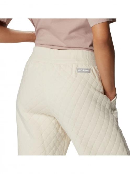 Columbia Columbia Lodge Quilted Jogger női tréning nadrág homok színben 6