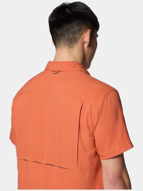 Columbia Silver Ridge Utility Lite Short Sleeve Shirt férfi rövid ujjú túraing piros színben 6