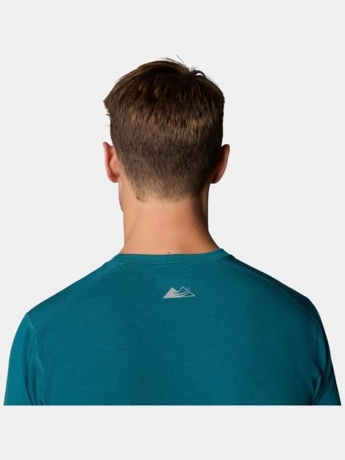 Columbia M Endless Trail Running Tech Tee férfi rövid ujjú sport póló zöld színben 7