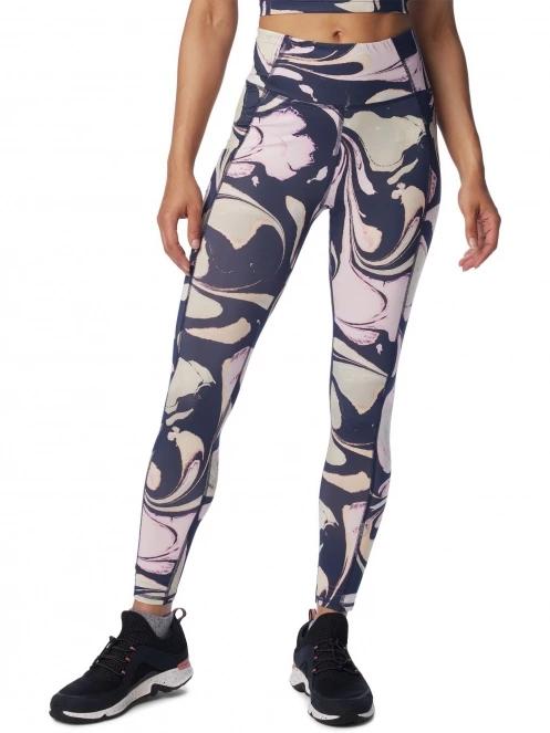 Columbia Boundless Trek Legging női leggings kék színben 2
