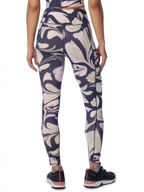 Columbia Boundless Trek Legging női leggings kék színben 4