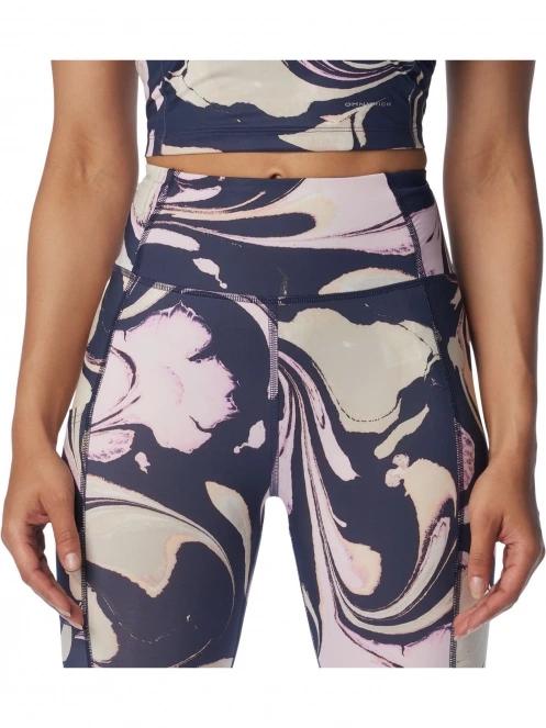 Columbia Boundless Trek Legging női leggings kék színben 5