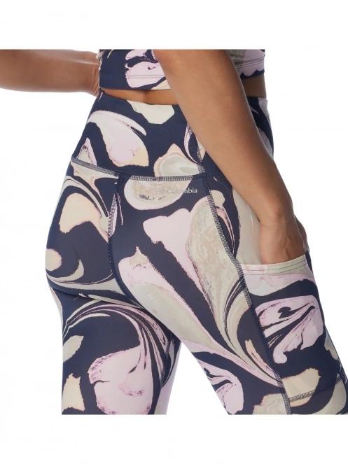 Columbia Boundless Trek Legging női leggings kék színben 6