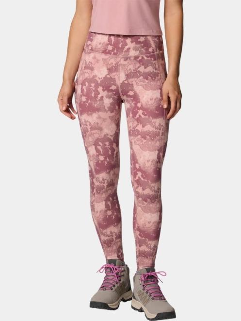 Columbia Boundless Trek Legging női leggings rózsaszín színben 2