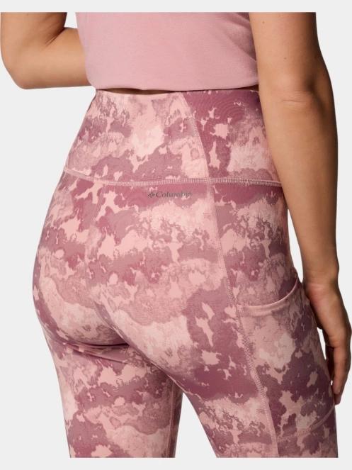 Columbia Boundless Trek Legging női leggings rózsaszín színben 6