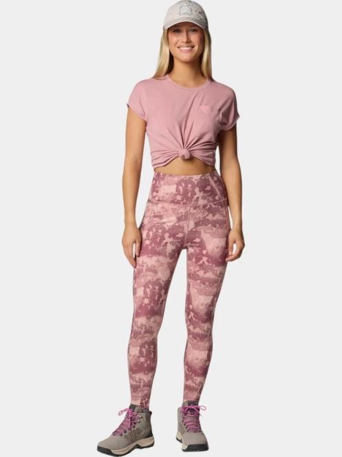 Columbia Boundless Trek Legging női leggings rózsaszín színben 7