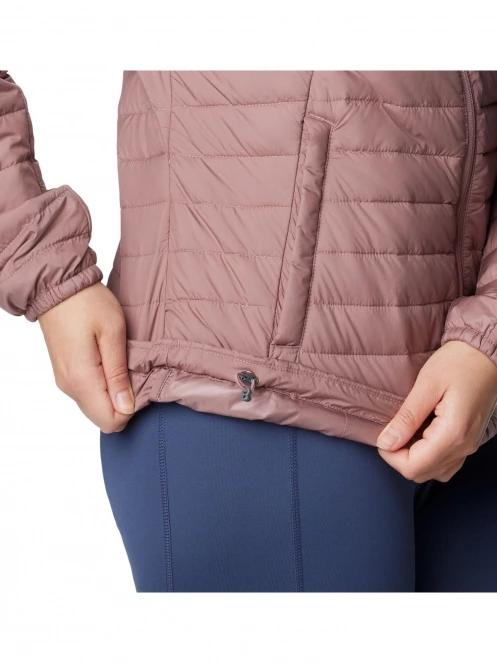 Columbia Silver Falls Hooded Jacket női steppelt átmeneti kabát lila színben 8