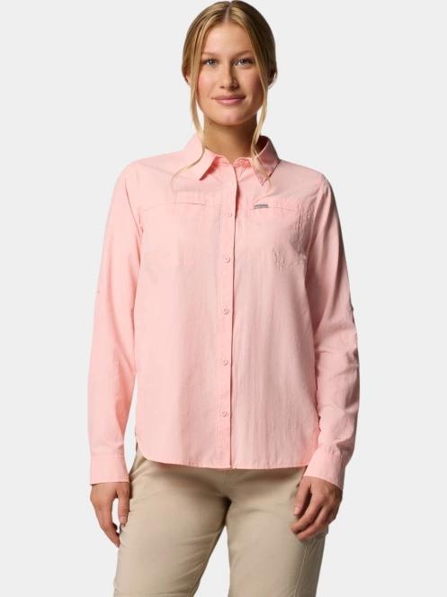 Columbia Silver Ridge 3.0 Long Sleeve Shirt női túraing rózsaszín színben 2